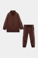 GIRLS MOCK NECK FLEECE CORD SET