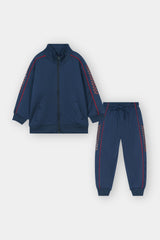 GIRLS MOCK NECK FLEECE CORD SET