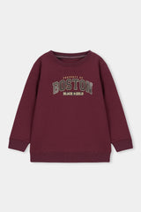 BOYS COTTON FLEECE SWEAT SHRIT