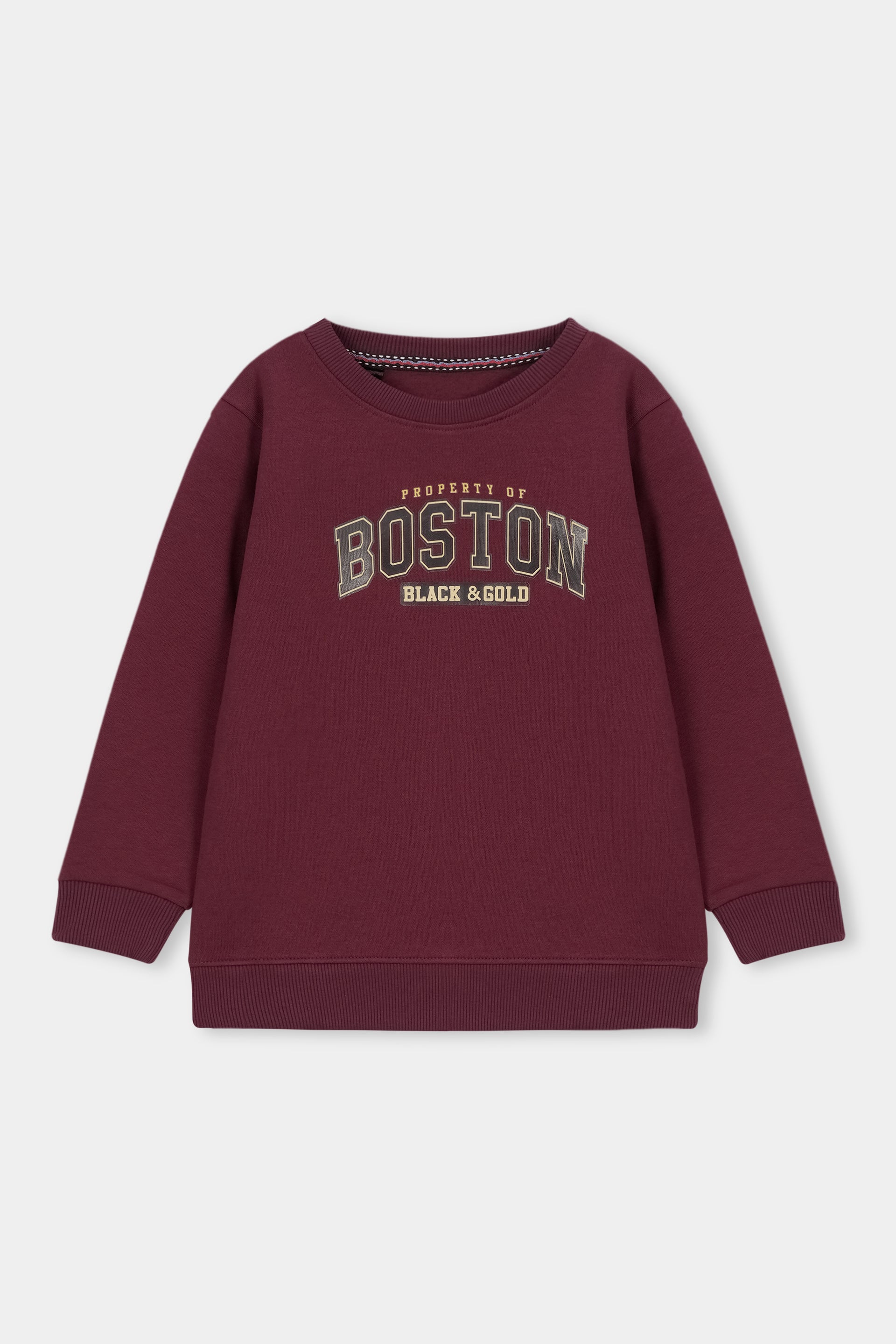 BOYS COTTON FLEECE SWEAT SHRIT