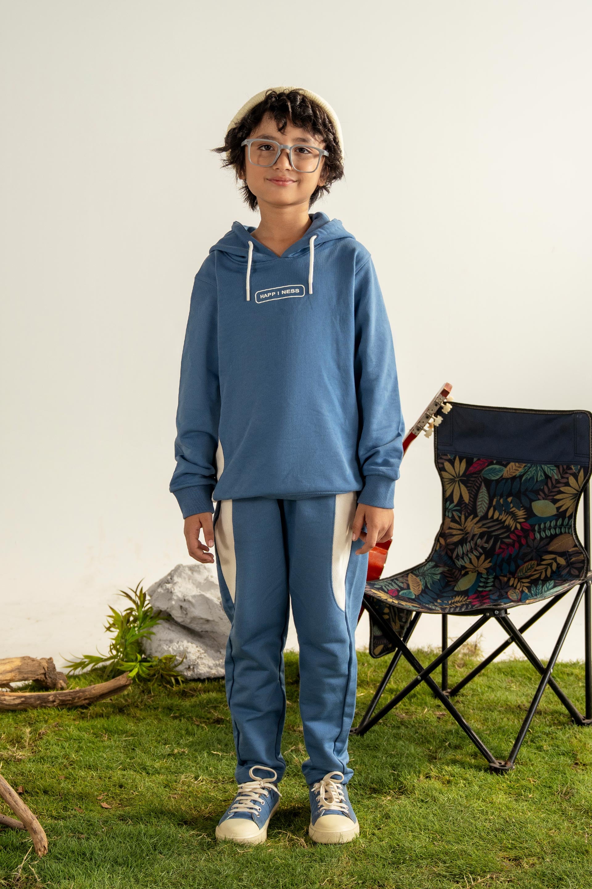 BOYS PULL OVER  PANEL CORD SET