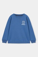 BOYS COTTON FLEECE SWEAT SHRIT