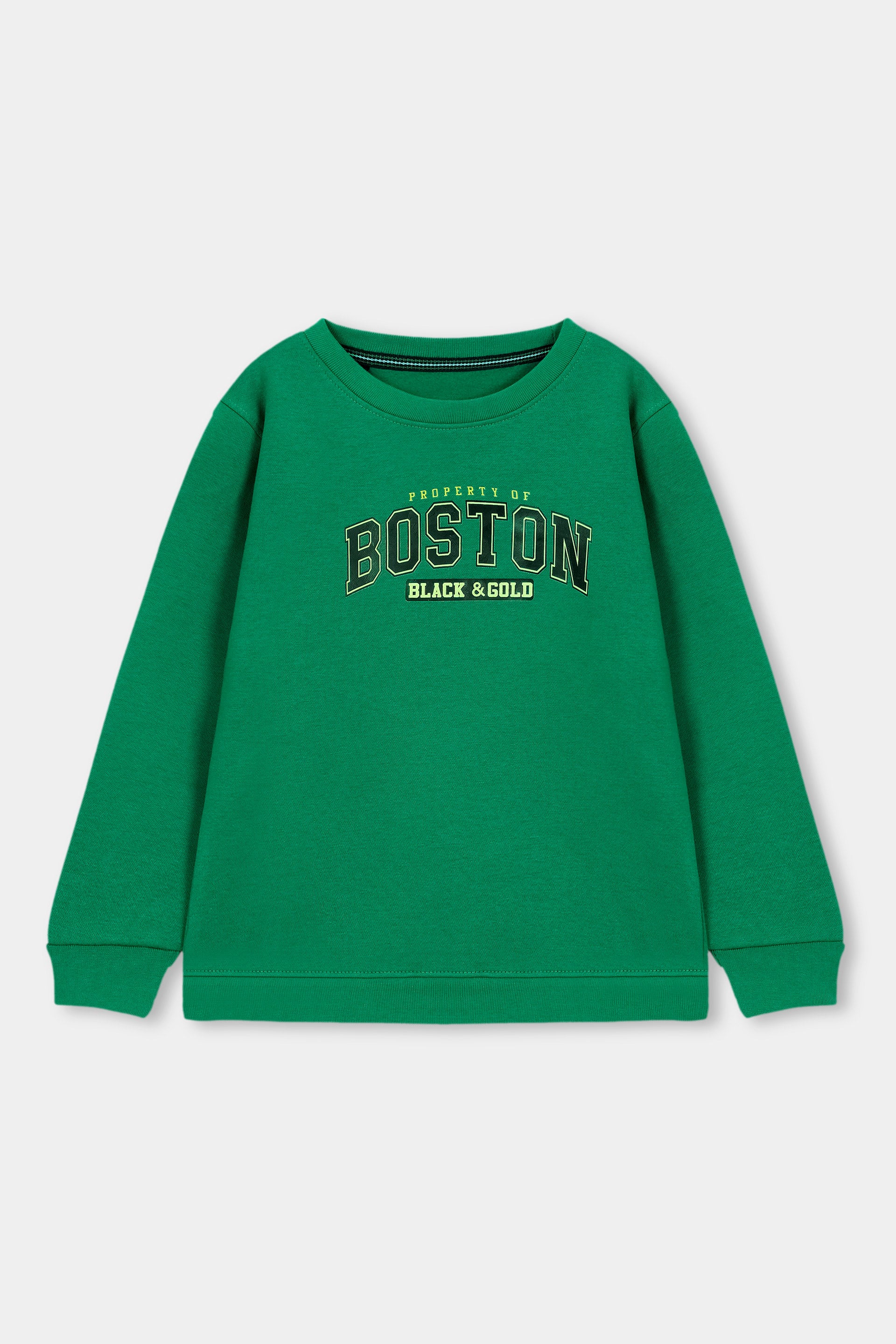 BOYS COTTON FLEECE SWEAT SHRIT