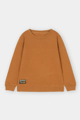 BOYS JACQUARD SWEAT SHIRT