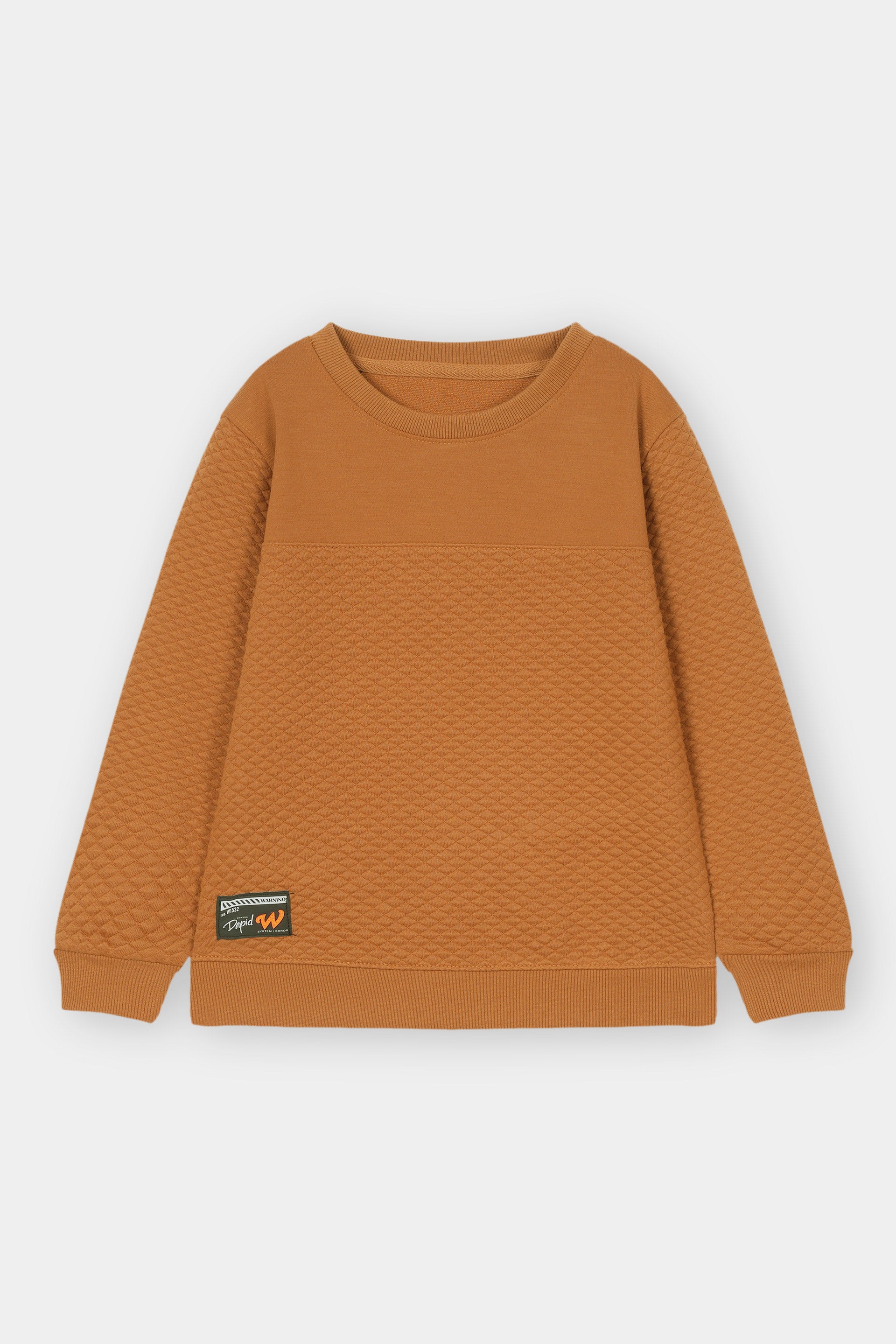 BOYS JACQUARD SWEAT SHIRT