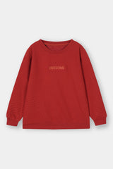 BOYS JACQUARD SWEAT SHIRT