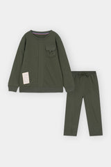 BOYS CREW FORNT POCKET CORD SET