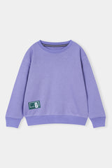 GIRLS COTTON FLEECE SWEAT SHRIT