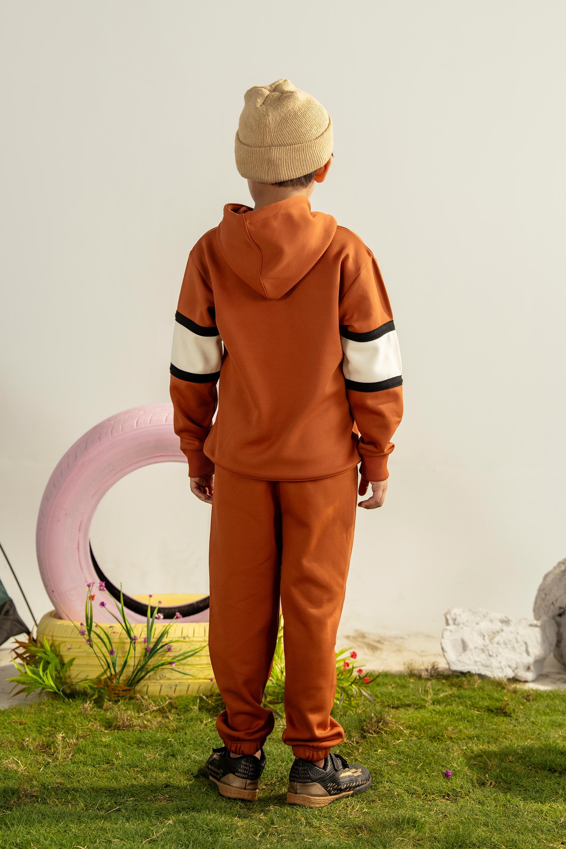 PULL OVER HOODIE CORD SET