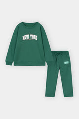 BOYS PRINTED FLEECE TRACK SUIT