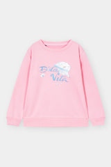 CREW NECK MICRO FLEECE SWEATSHRT FOR KIDS