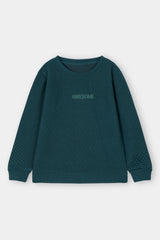 BOYS JACQUARD SWEAT SHIRT