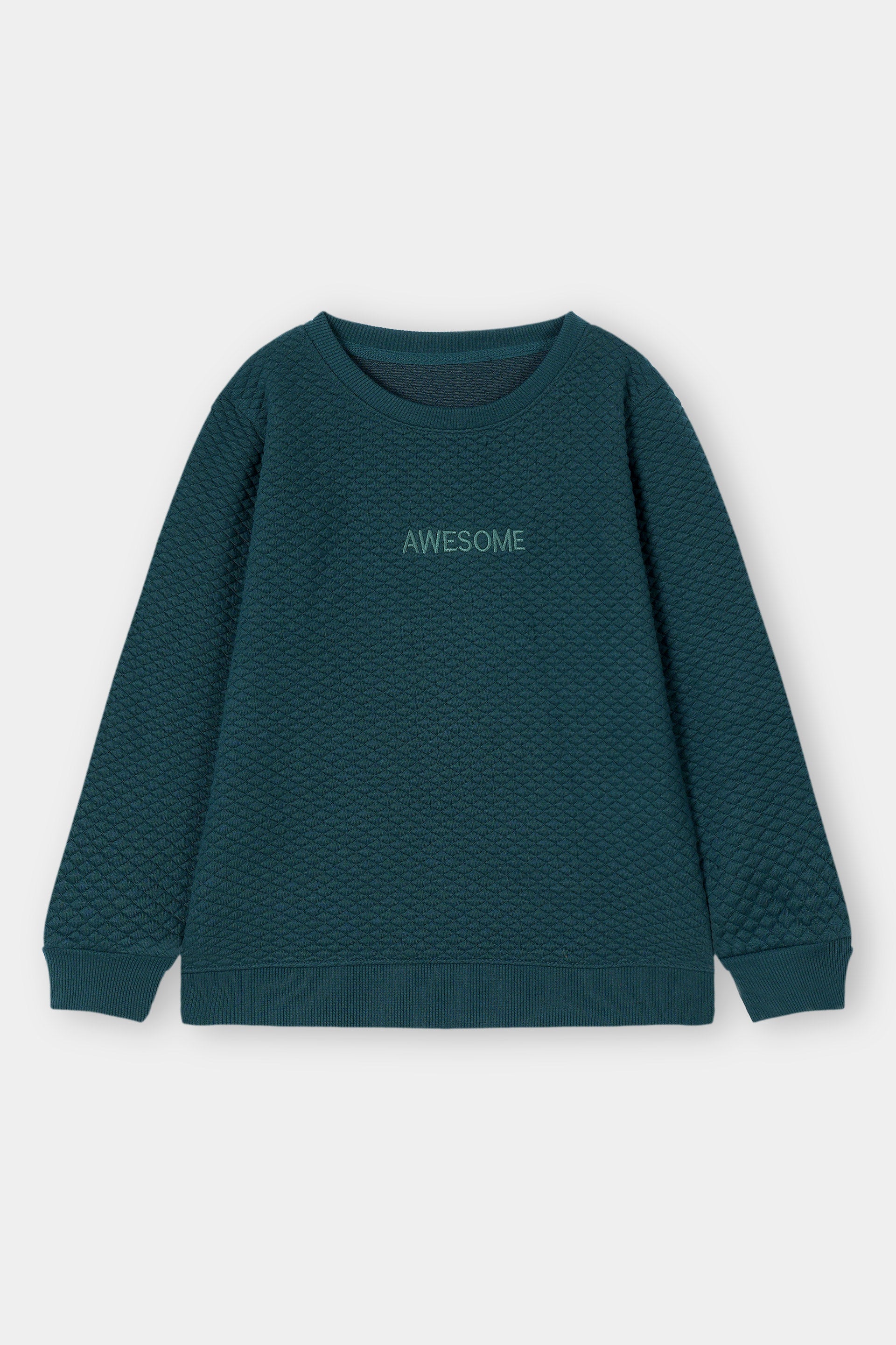 BOYS JACQUARD SWEAT SHIRT