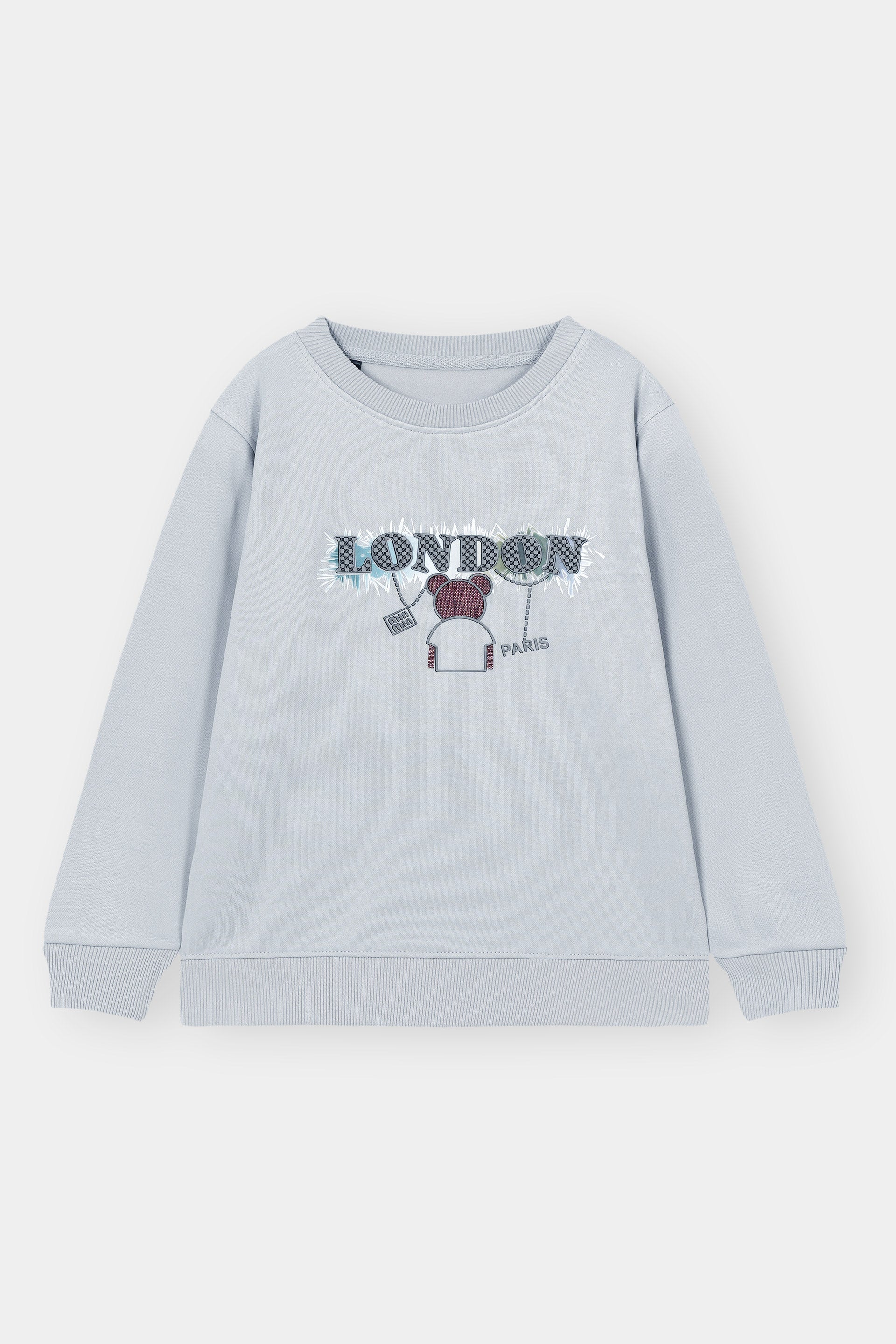 BOYS COTTON FLEECE SWEAT SHRIT