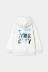 BOYS PULLOVER  FLEECE HOODY