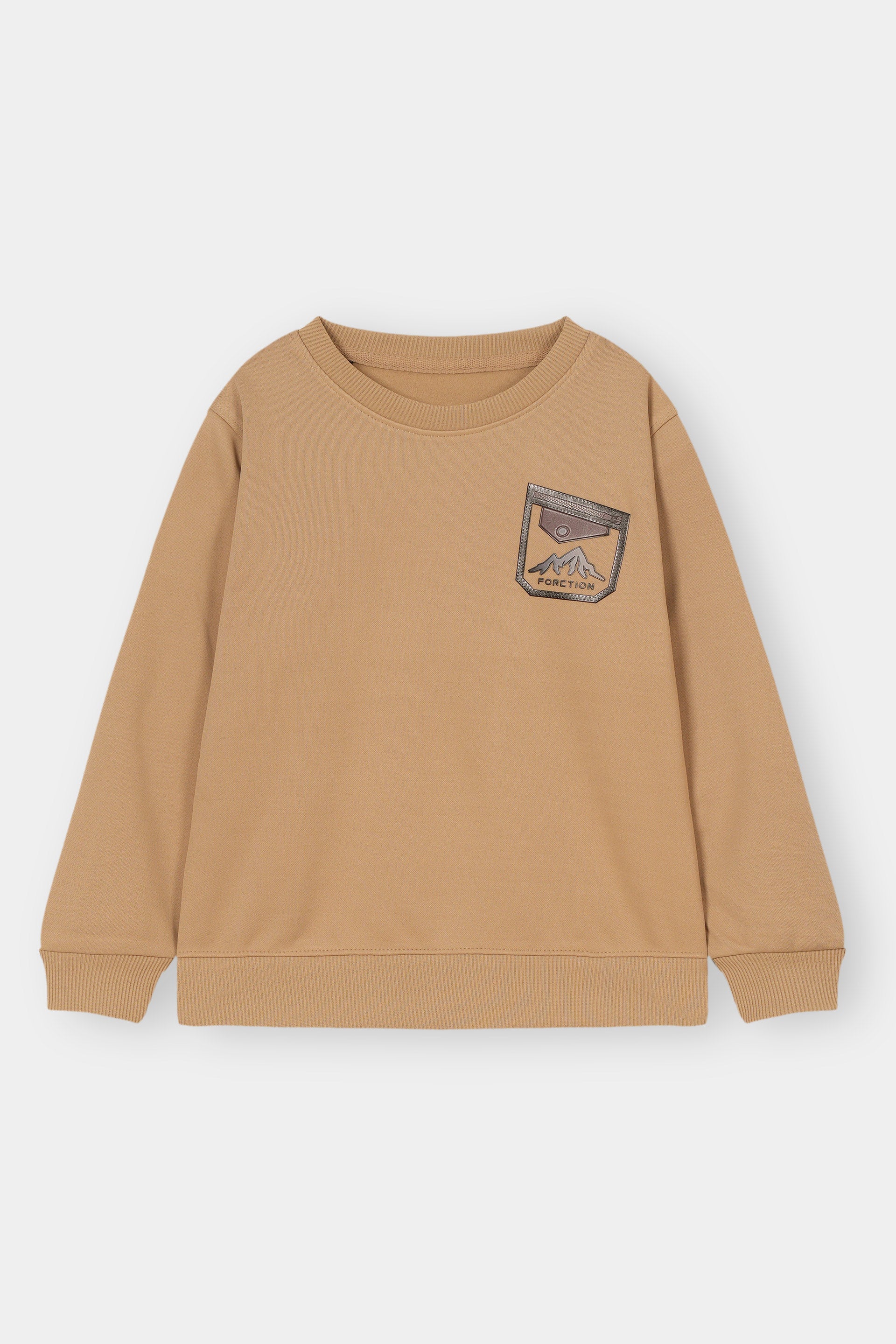 BOYS COTTON FLEECE SWEAT SHRIT