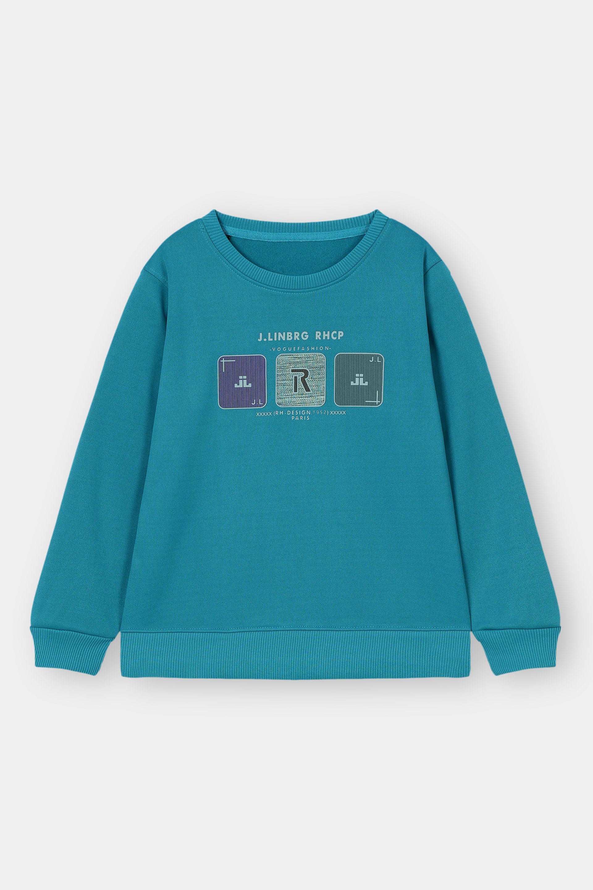 BOYS COTTON FLEECE SWEAT SHRIT