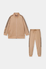 GIRLS MOCK NECK FLEECE CORD SET