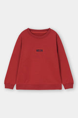 CREW NECK MICRO FLEECE SWEATSHRT FOR KIDS