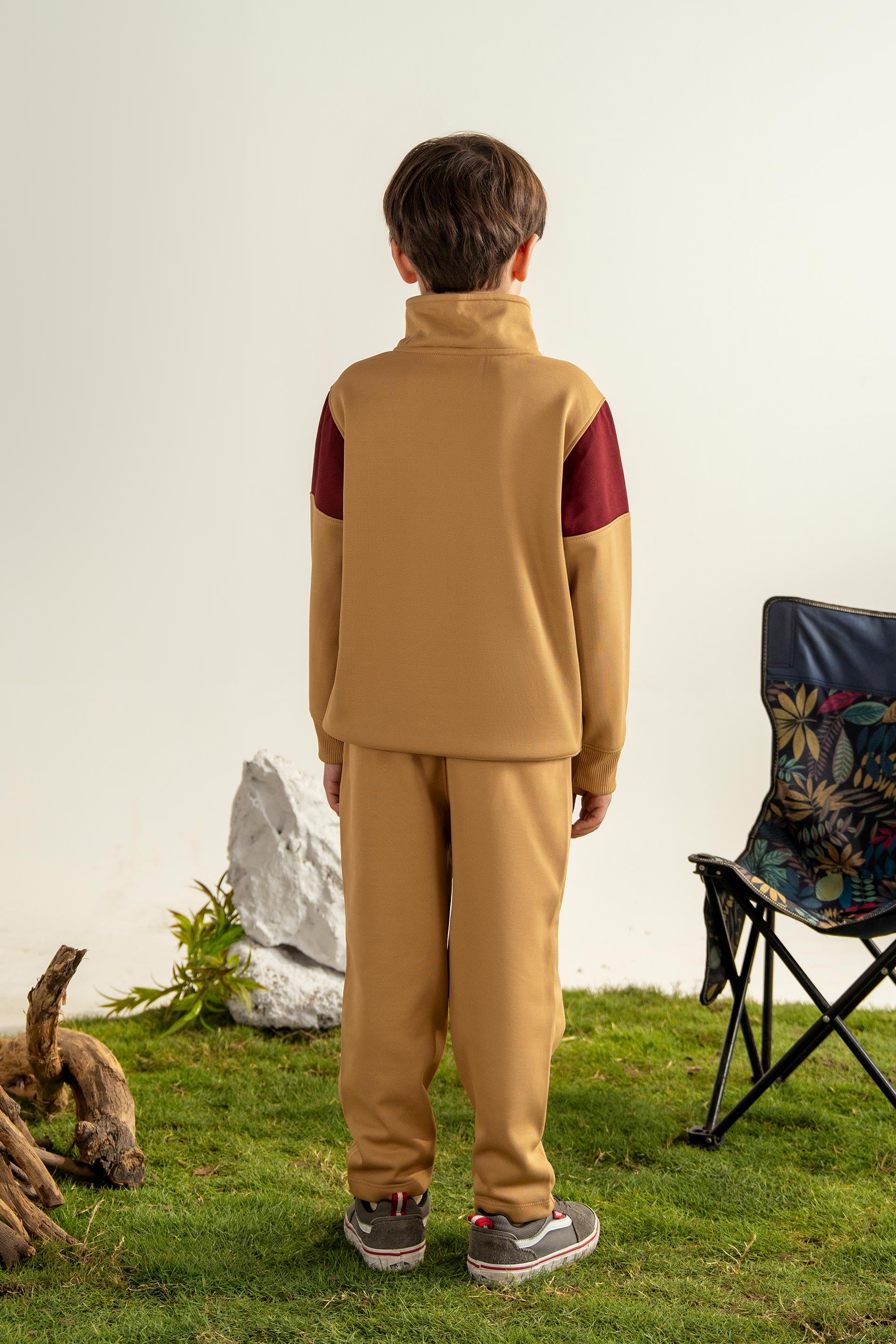 MOCK NECK PANEL CORD SET