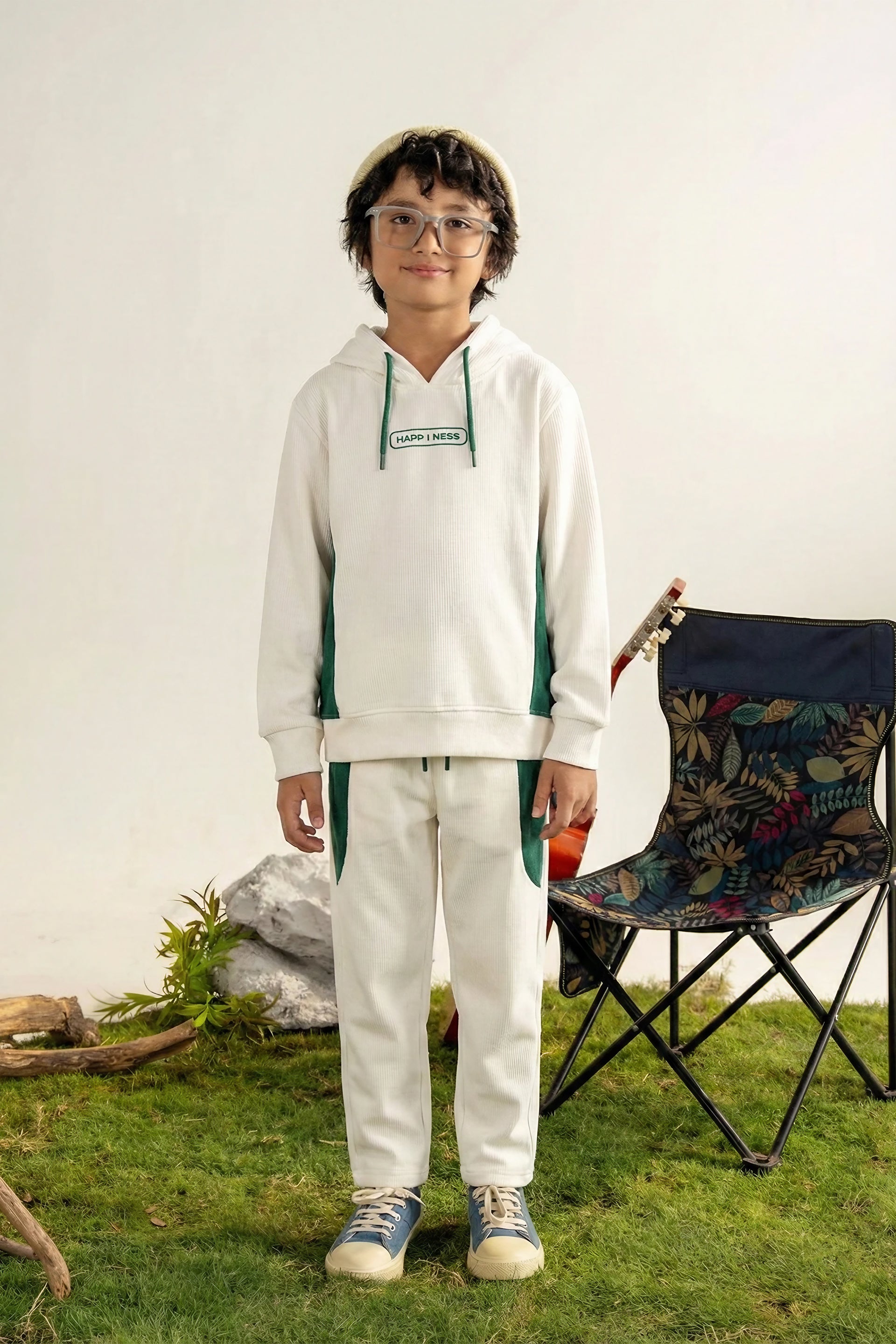 BOYS PULL OVER  PANEL CORD SET